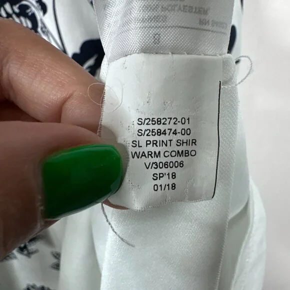 2/$30 Banana Republic Sleeveless Floral Printed Shirt Dress Warm Combo #A1688 - Picture 6 of 8